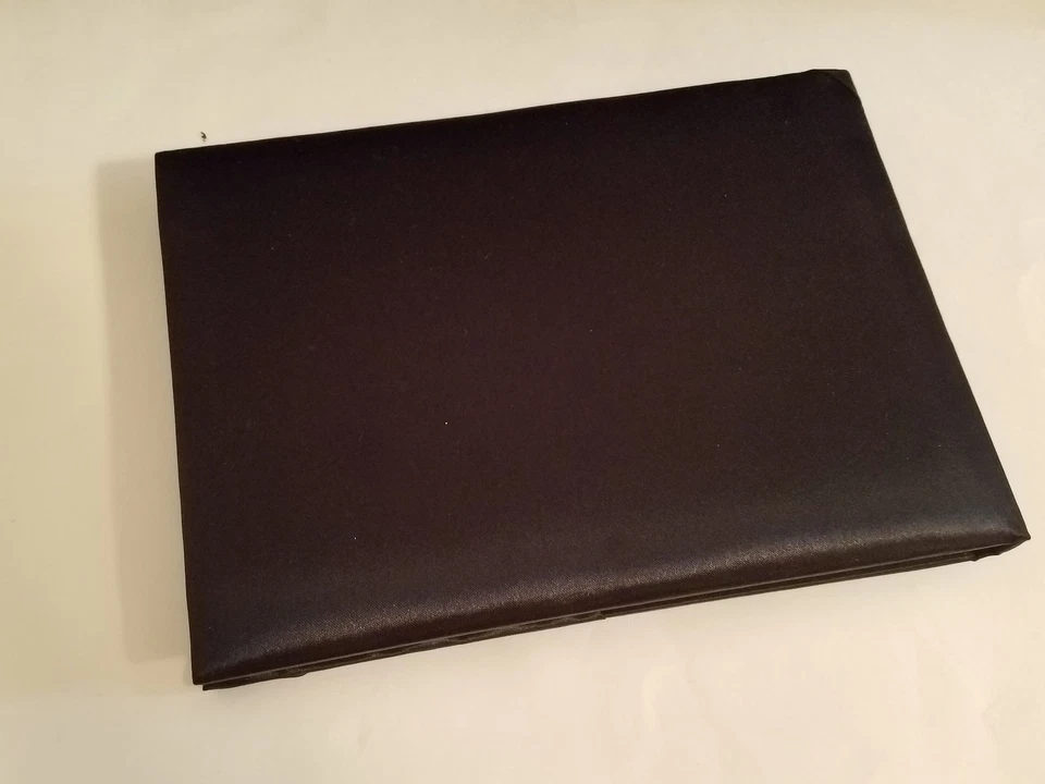 Libro de visitas Lillian Rose faja negra cristal transparente brillante boda novia 8,5" Foto 3 de 4