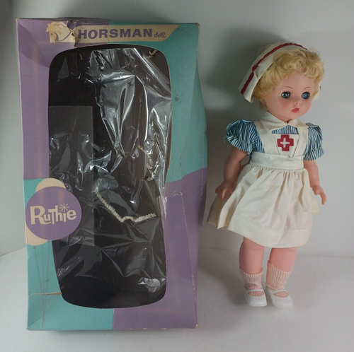 Horsman Ruthie Nurse Doll 14" An Irene Szor Creation with Box 5324 RARE Vintage - Picture 1 of 19