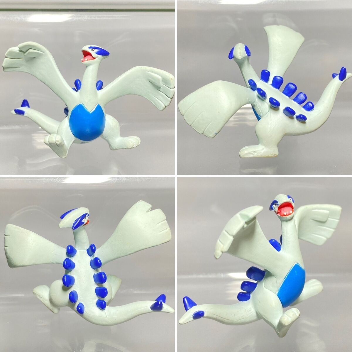 Ho-Oh & Lugia(2 pcs)Pokemon Monster Bandai Clipping Collection Figure Toy  Japan.