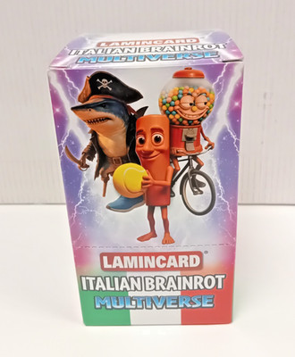 Boîte De 24 Sachets Italian Brainrot Lamincard - Éditeur Diramix - Collection 2025
