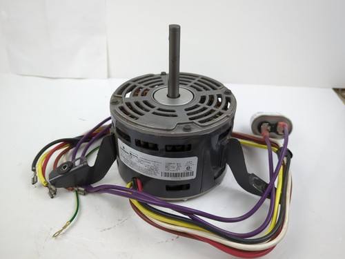 Emerson/Lennox K55HXMLR-0568, 115V/1/60, 5MFD/370VAC, 1075RPM, 4SPD, 3.1A, 1/5HP - Picture 2 of 6