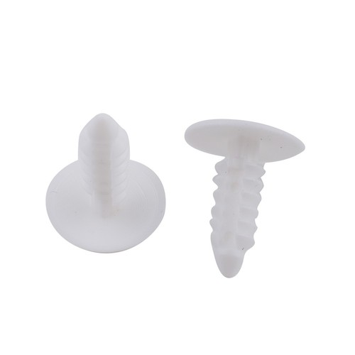 Parts Clips Plastic Rivets White 60pcs Accessories Car Door Trim Panel - Picture 12 of 22