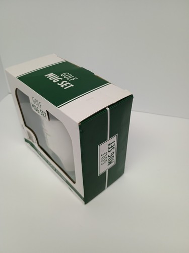 NEW Golf Mug Desktop Accessory Set Golfer Gift Office Coffee Cup Game - Picture 8 of 13