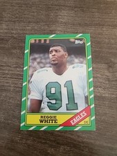 1986 Topps - #275 Reggie White (RC) Eagles