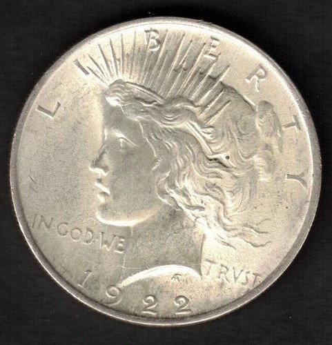 MONEDA ESTADOS UNIDOS - PEACE DOLLAR 1922 - SILVER