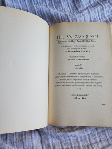 Joan D. Vinge The Snow Queen 1st Ed. Trade PB Time Warner 2001 - Picture 3 of 7