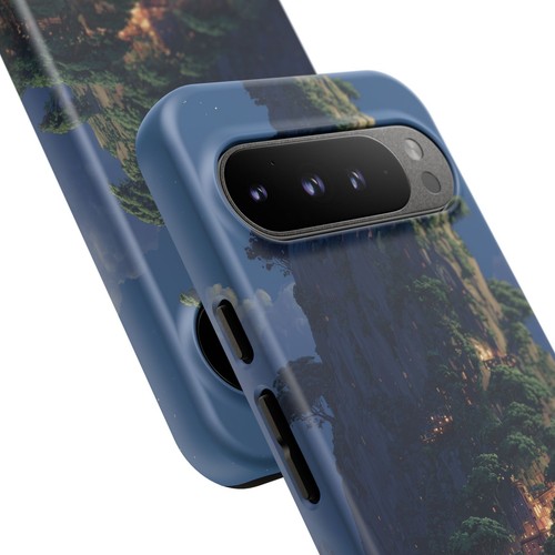 Ancient Mountain Glowing Town - Phone Cover Case for iPhone, Galaxy, Pixel - 第 133/257 張圖片