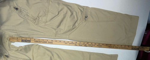 Vintage Ralph Lauren Paratrooper Cargo Pants Women’s Sz 10 (fits 33x31) Khaki - Picture 12 of 21