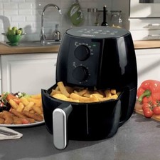 Daewoo 2.5L Air Fryer Black Dimensions: 26.5 cm (H) × 21 cm (W) × 31 cm (D)