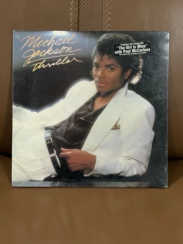 Michael Jackson Thriller Vinyl 1982 Sealed 1st Press Quincy Jones Prod NO MJ ***