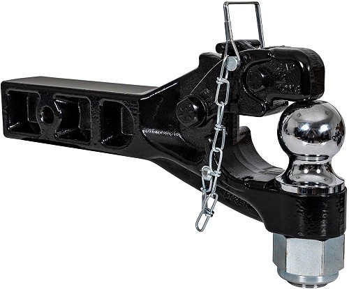 12 Ton Combination Hitch - 2-1/2 Inch Receiver, 2-5/16 Inch Ball -RM122516