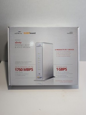 ARRIS SURFboard SVG2482AC DOCSIS 3.0 Cable Modem Wi-Fi Router 