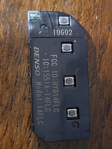 2022 - 2024 LEXUS LX NX RX TX SMART KEY REMOTE FOB FCC: HYQ14FLC EXCELLENT - Picture 3 of 4