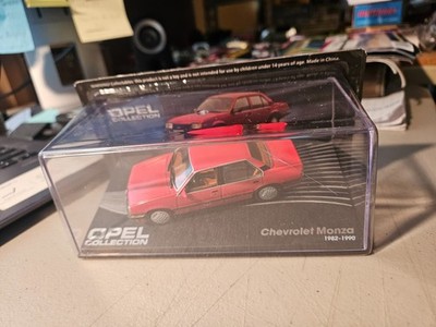 EAGLEMOSS OPEL COLLECTION 1:43 1982-90 CHEVROLET MONZA RED NEW IN PACKAGE