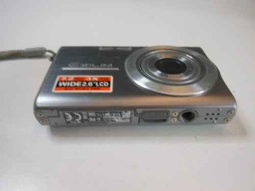 Casio Exilim EX-Z75 7.2MP Digital Camera Silver Boxed With Accessories - Picture 6 of 8