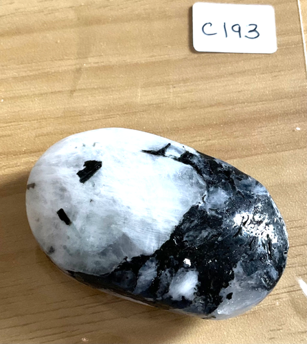 Natural Unusual Moonstone Palm Stone Wonderful Piece - 54g - 270cts - C193 - Picture 9 of 11