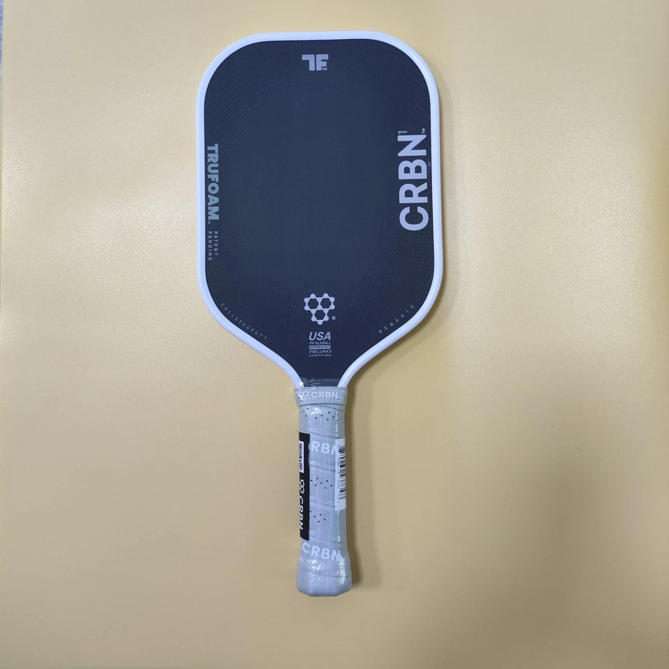 NEW CRBN¹ TruFoam Genesis (Elongated, Long Handle) Pickleball Paddle -with Cover - Image 2 of 4