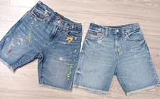    Polo Ralph Lauren Boys' Sullivan Slim Denim Shorts LOT Size 7/Size 8