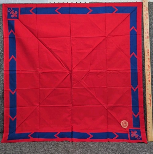 1935 NATIONAL JAMBOREE RED LEADER NECKERCHIEF - Bild 3 von 11