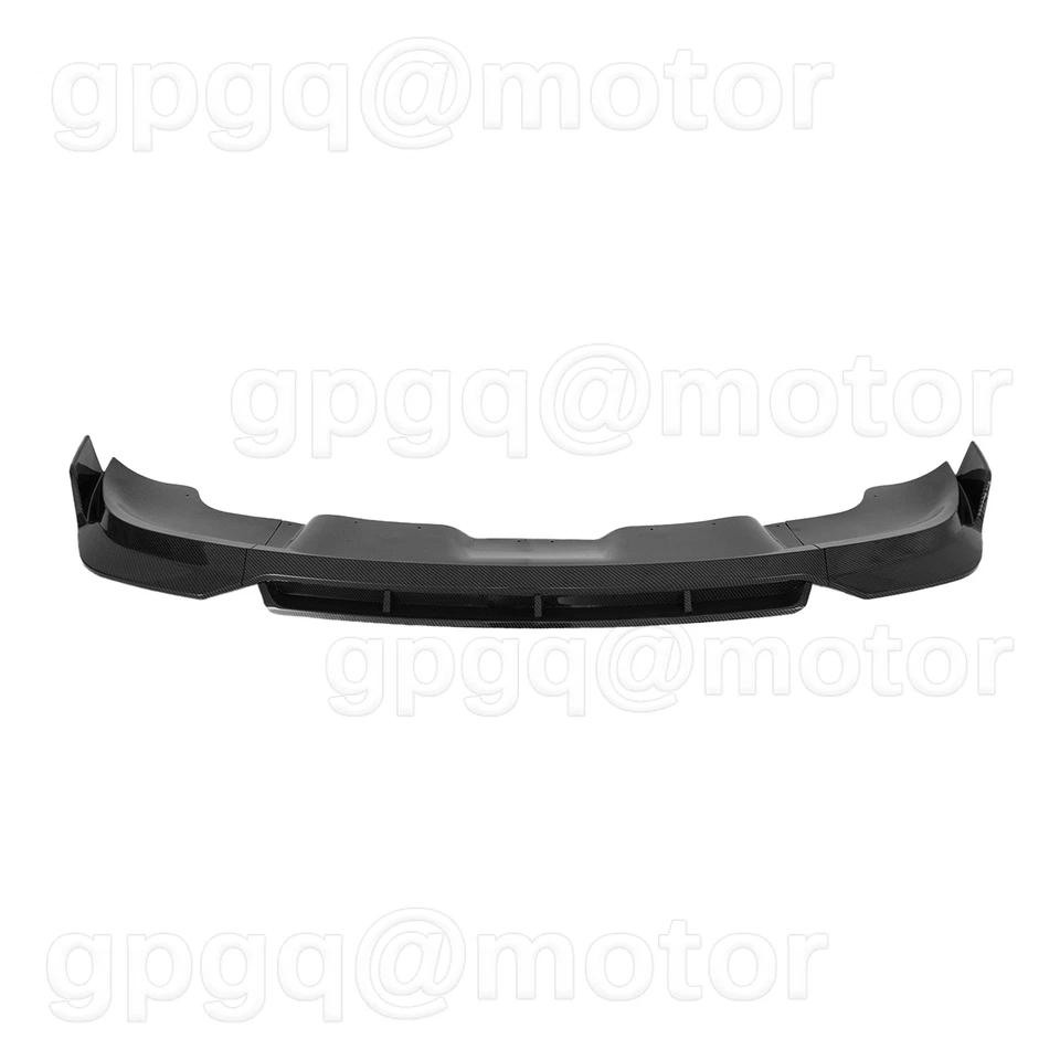 Divisor de labios de parachoques delantero de fibra de carbono para Jeep Grand Cherokee SRT SRT8 12-2016 Foto 4 de 4