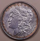 1889-P Morgan Dollar Choice Choice AU+ ***RARE ORIGINAL COIN***