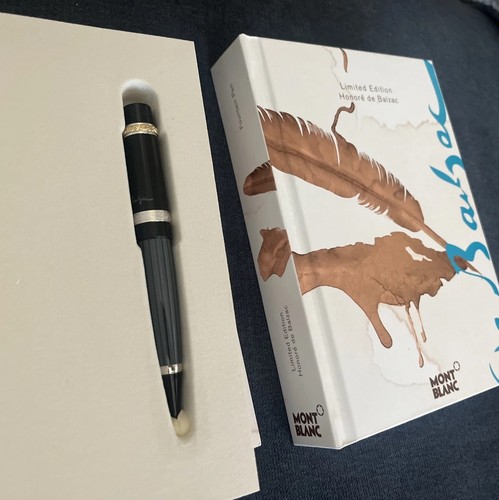 Montblanc Writers Edition Honore de Balzac Set #306/1100 FP M, BP, MP - 第 8/24 張圖片