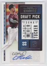 2020 Panini Contenders Draft Pick Ticket 2 Carson Tucker #DPT2-CT Auto 2a9