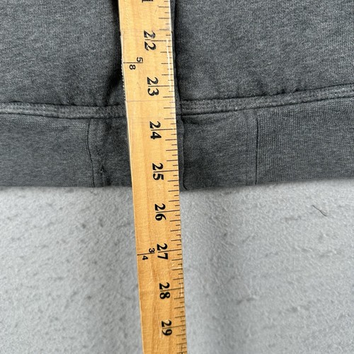 LL Bean Katahdin Iron Works Hoodie Men’s Medium Gray Sherpa Lined Full Zip - Picture 10 of 23