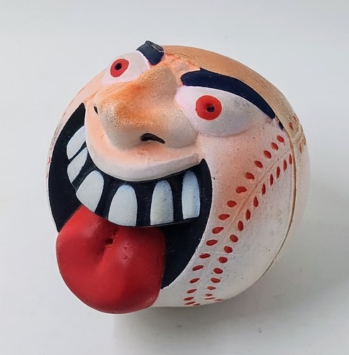 Vintage 1985 TCFC Madballs Baseball - Screamin' Meemie - Amtoy Brand Collectible