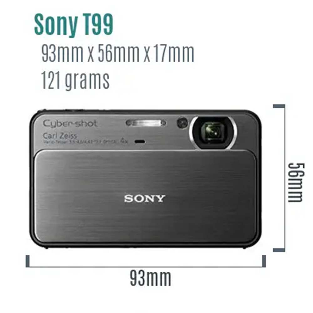 SONY Cyber Shot DSC-T99 Digital Camera 14.1MP 4x Optical Zoom