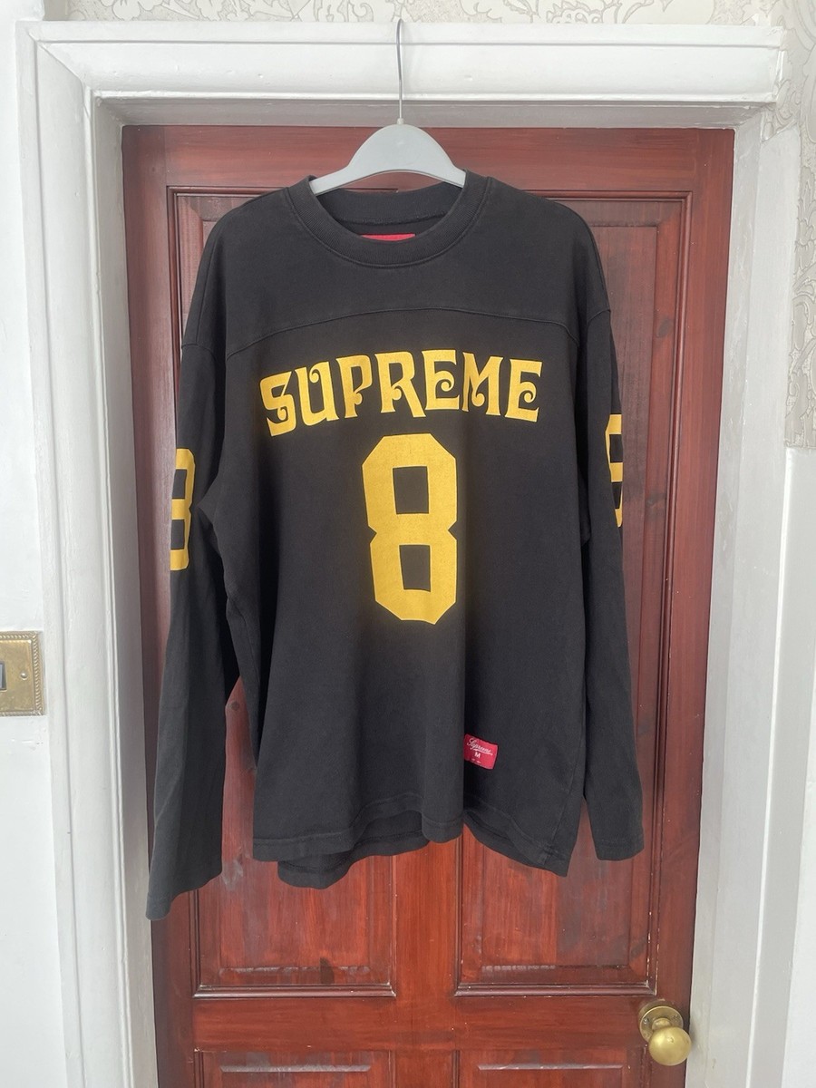 Supreme Affiliated Long Sleeve Football Top Black Size