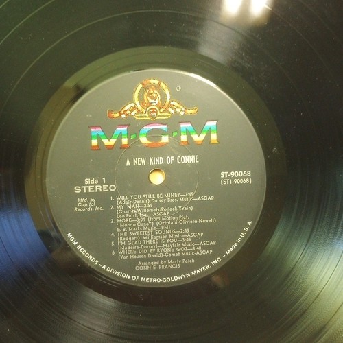 Connie Francis A New Kind of Connie MGM Records Album Vinal LP - Picture 4 of 6