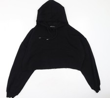 Womens UK Size S Select Black Pullover Hoodie