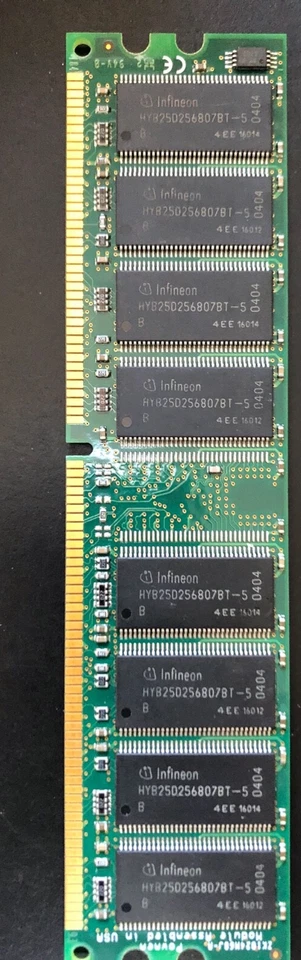 Infineon HYB25D256807BT-5 512 32x8 PC3200 MB DDR SDRAM Memory Module RAM NEW - Image 2 of 3