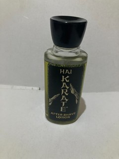 Vintage Bottle of Hai Karate After Shave Lotion Classic Men's Fragrance