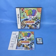101 in 1 Sports Megamix (2010 Nintendo DS Atlus) CIB w/ Manual & Insert Tested