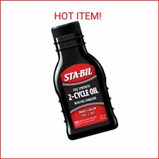 STA-BIL Full Synthetic 2-Cycle Oil - With Fuel Stabilizer For Up To 12 Months Pr
