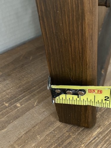 Vintage Hanging Wooden Key Rack, 14 Pegs Solid Wood Country Rustic Plinko - Picture 5 of 5