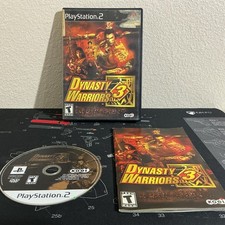 Dynasty Warriors 3 PlayStation 2 PS2 Complete in Box CIB