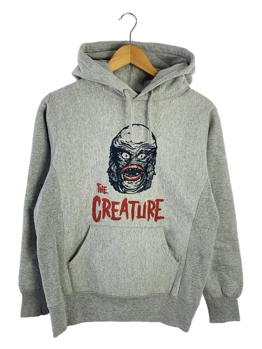 Sweat à capuche Supreme gris S occasion