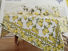 April Cornell Tablecloth Lemons Yellow 60" x 102" Cotton NWT