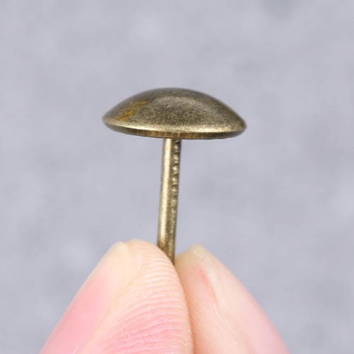 100 Piezas Tachuelas Decorativas para Muebles, Estilo Vintage Tapicería Uñas Pulgar Sofá - Imagen 10 de 11