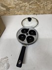 4 cup Egg Poacher Pan Non-Stick egg boiler Cooking Saucepan With Glass Lid 20cm