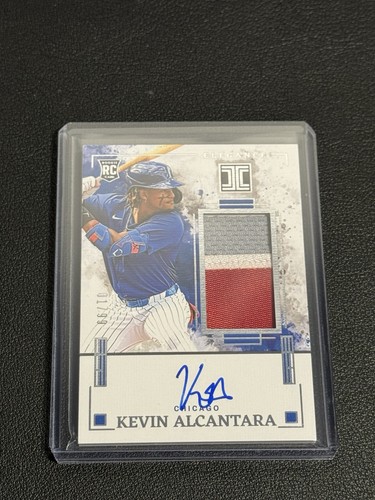 2025 Panini Impeccable Baseball KEVIN ALCANTARA RC Auto Jersey Elegance 1/99