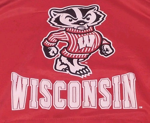 Wisconsin Badgers Campus Heritage Bucky rot Hoodie Sweatshirt Größe Medium NCAA  - Bild 2 von 6