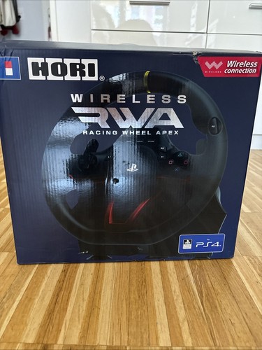 Hori Racing Wheel Apex Wireless Bluetooth Lenkrad Inklusive Pedale PC PS4 - Bild 10 von 11