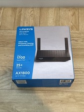 Linksys MR7350 Max-Stream AX1800 Dual-Band Mesh Wi-Fi 6 Router - Black