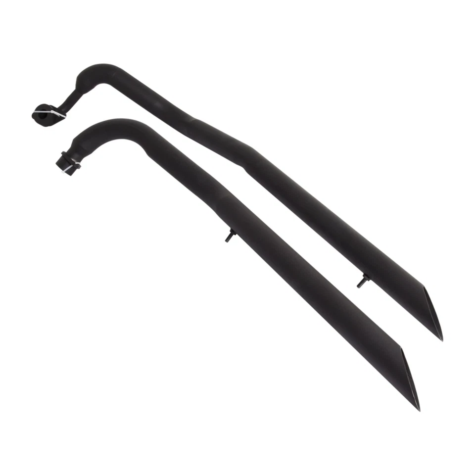 Sistema de silenciador de tubo de escape negro para motocicleta Yamaha V-Star 1100 XVS1100 Foto 3 de 4