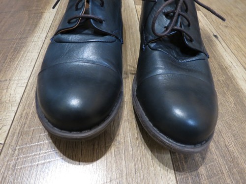 Miz Mooz Women's Blue Leather Lace Up Letty Oxford Loafers Sz 9.5 - Picture 5 of 15