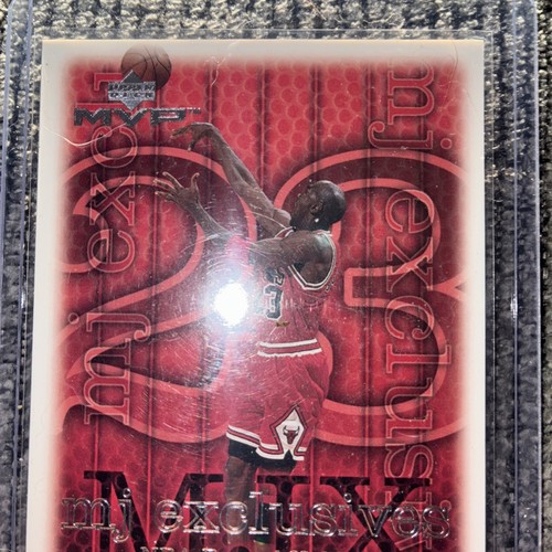 1999-00 Upper Deck MVP MJ Exclusives Michael Jordan #195 HOF - Foto 6 di 6